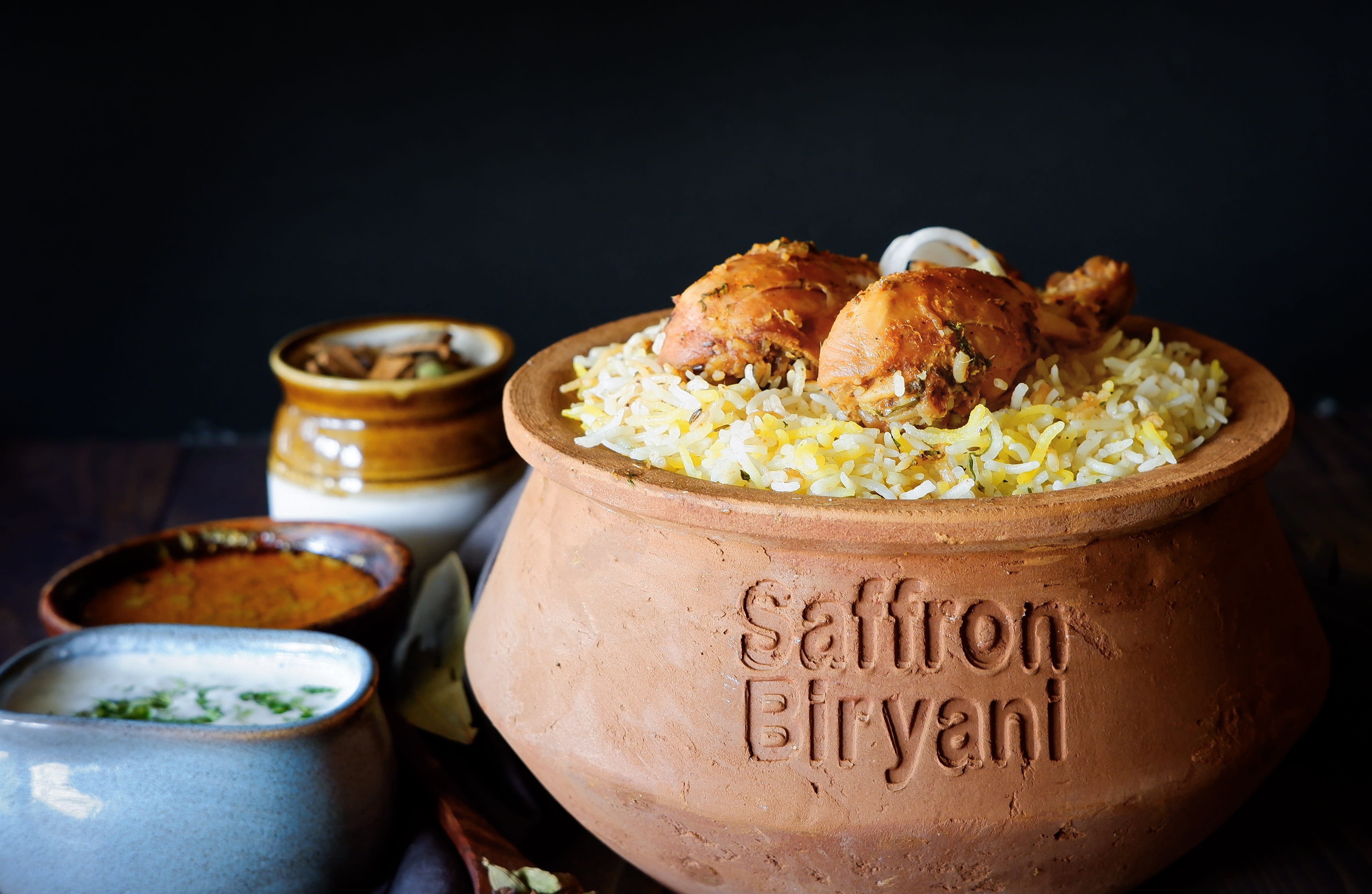 SAFFRON BIRYANI - Logo