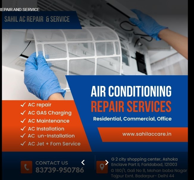 SAHIL AC REPAIR AND SERVICE - Cover photo