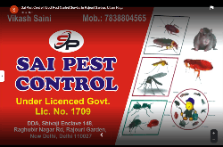Sai Pest Control Best Pest Control Service in Rajouri Garden, Uttam Nagar, Rohini, Delhi - Logo