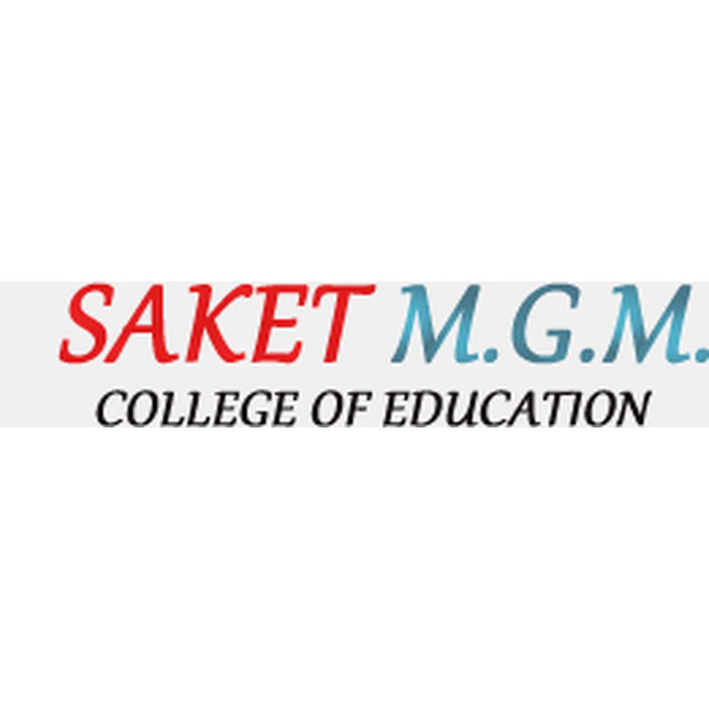 Saket M.G.M. College Of Education (SMGMCE) - Logo