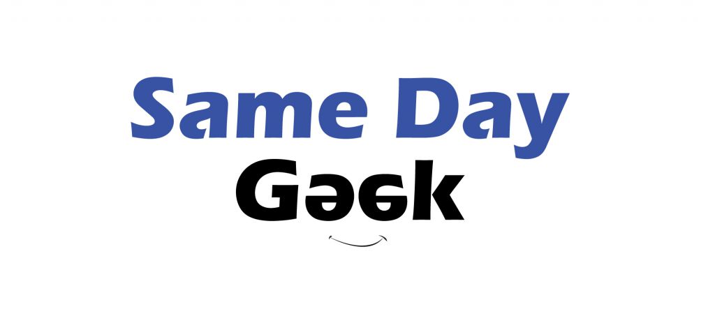 Same Day Geek - Logo