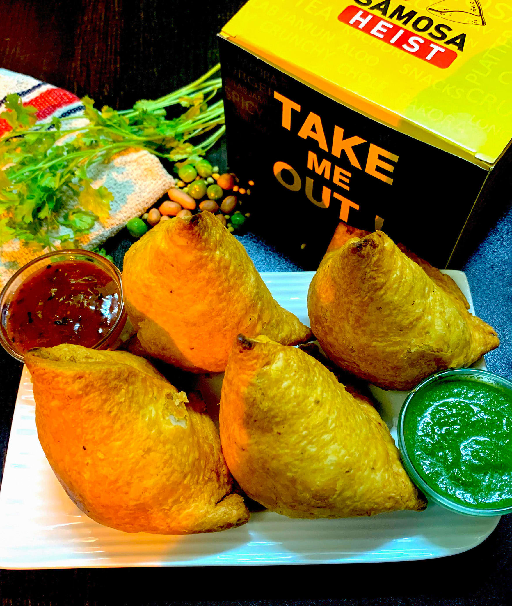 Samosa Heist - Logo