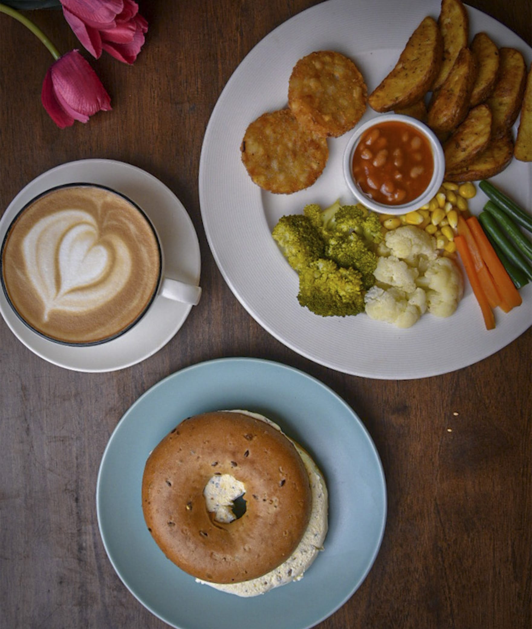 Samvene - The Bagel Cafe - Logo