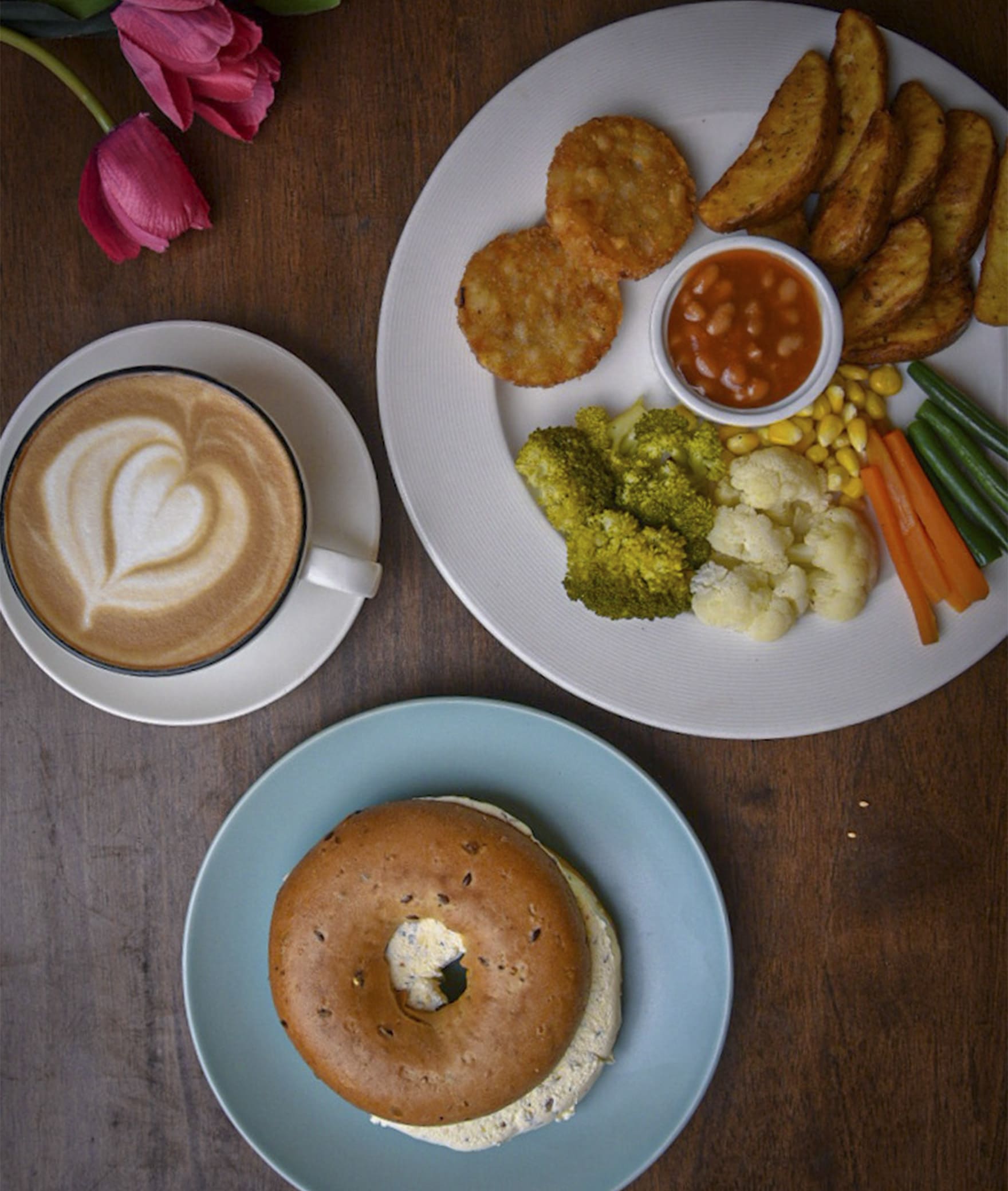 Samvene - The Bagel Cafe - Logo