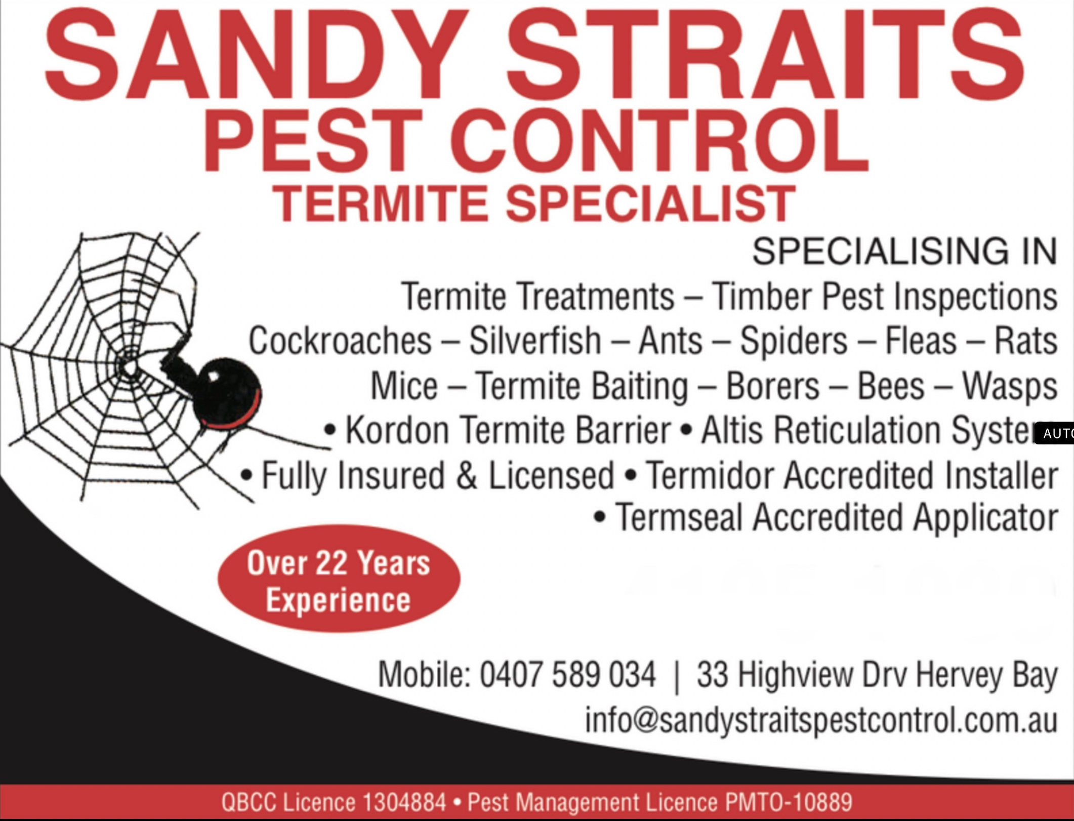 Sandy Straits Pest Control - Cover photo