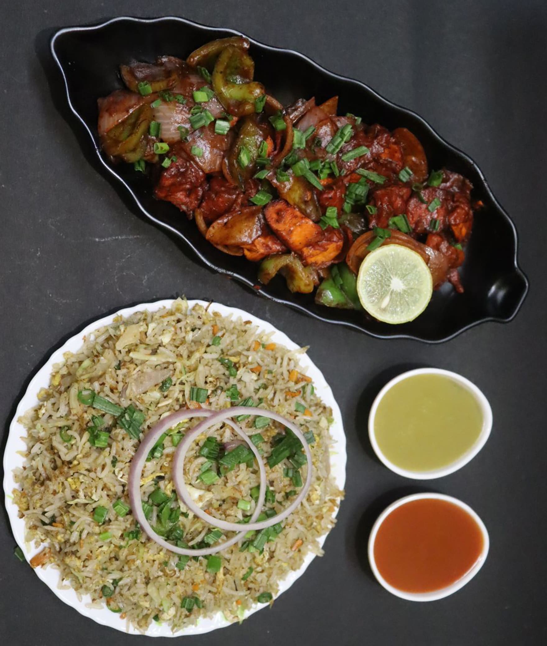 Sanjana fast food - Logo
