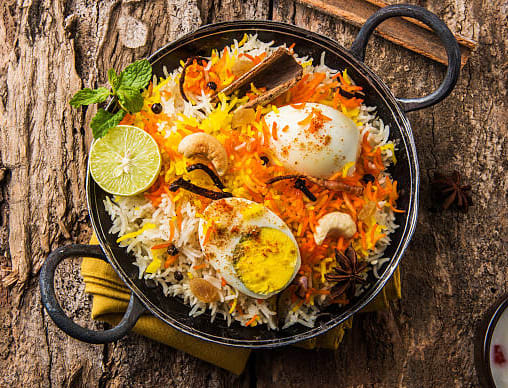 Sanskari Biryani - Logo