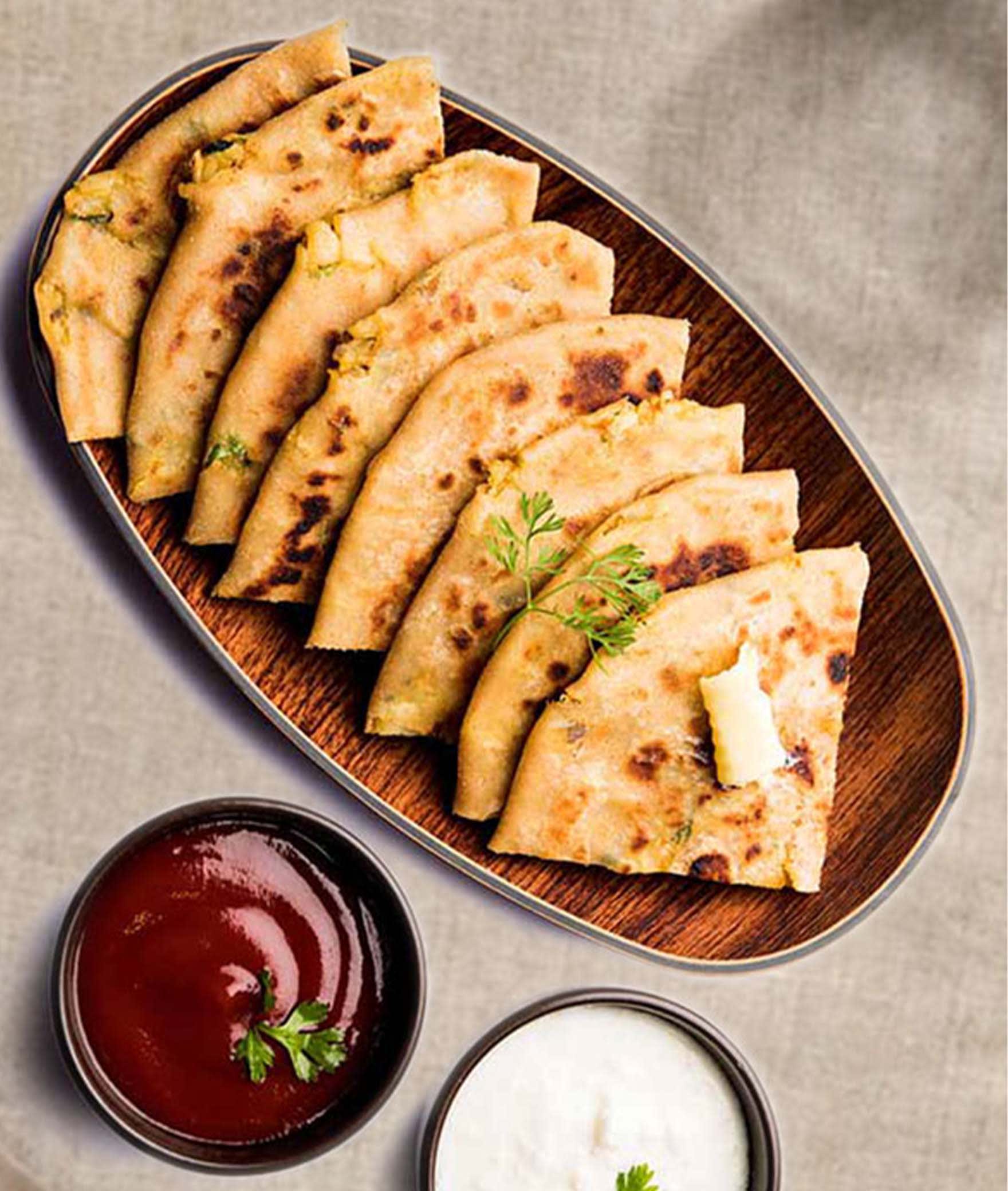 Sanskari Paratha - Logo