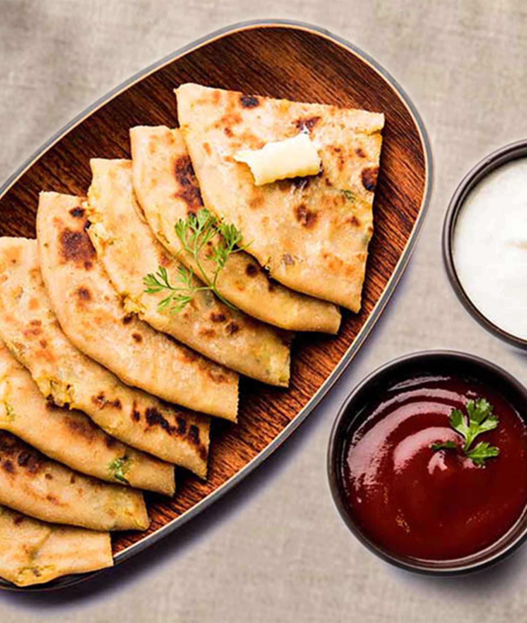 Sanskari Paratha - Logo