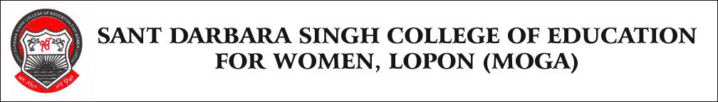 Sant Darbara Singh College of Education for Women (SDSCEW) - Logo