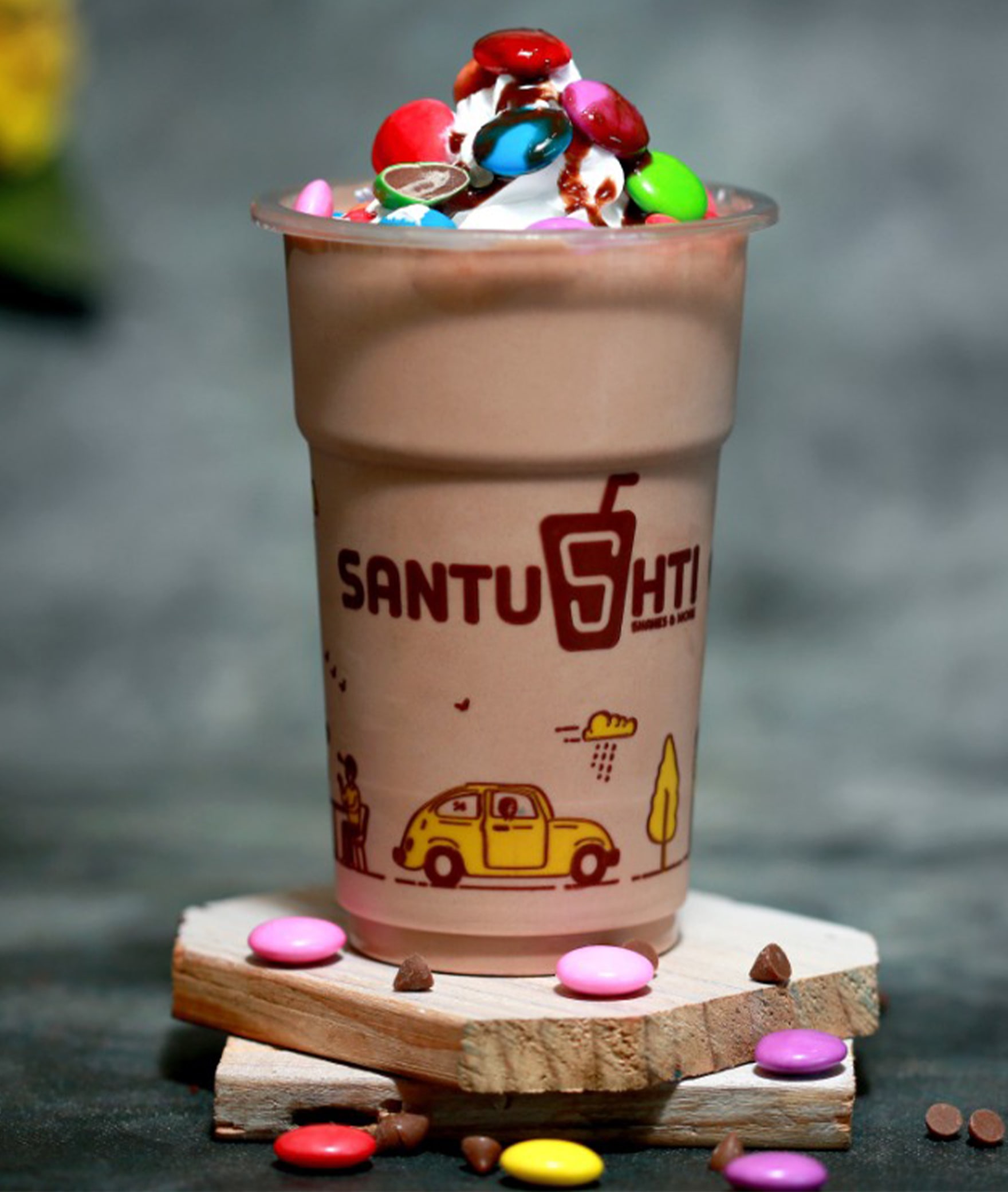 Santushti Shake and More - Logo