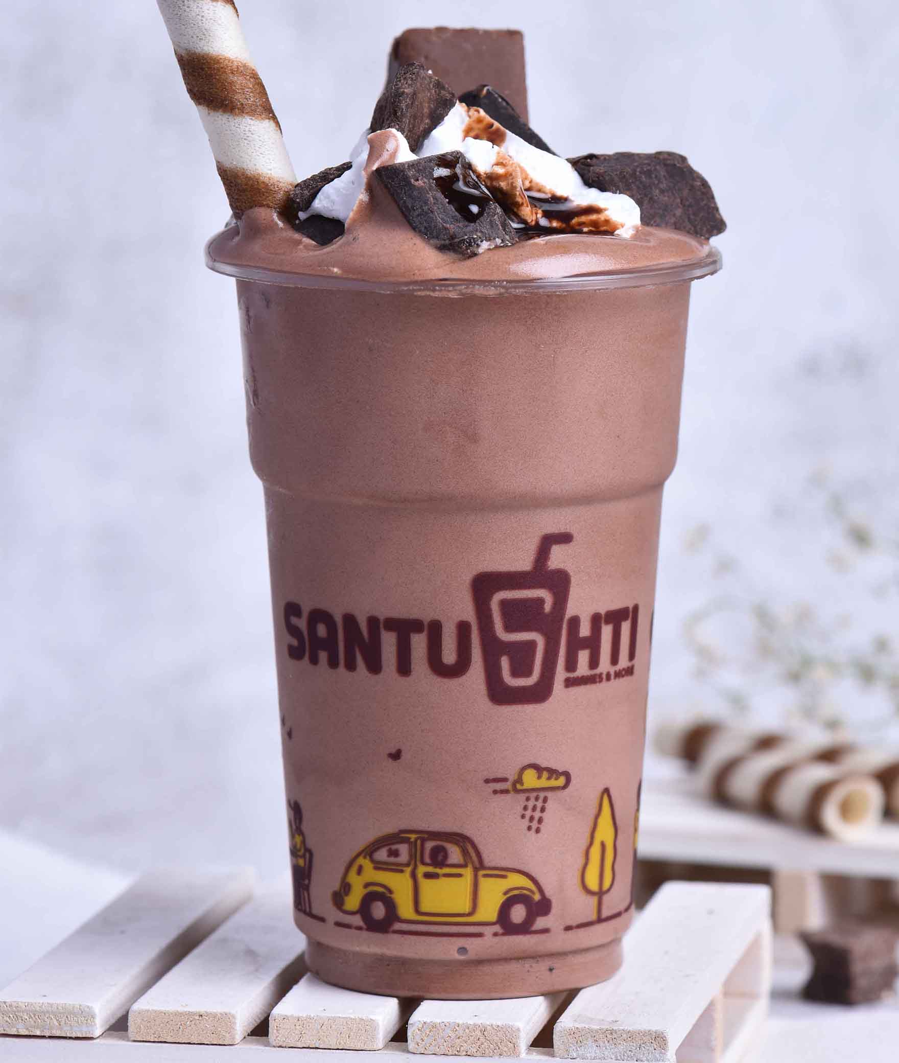 Santushti Shakes - Logo
