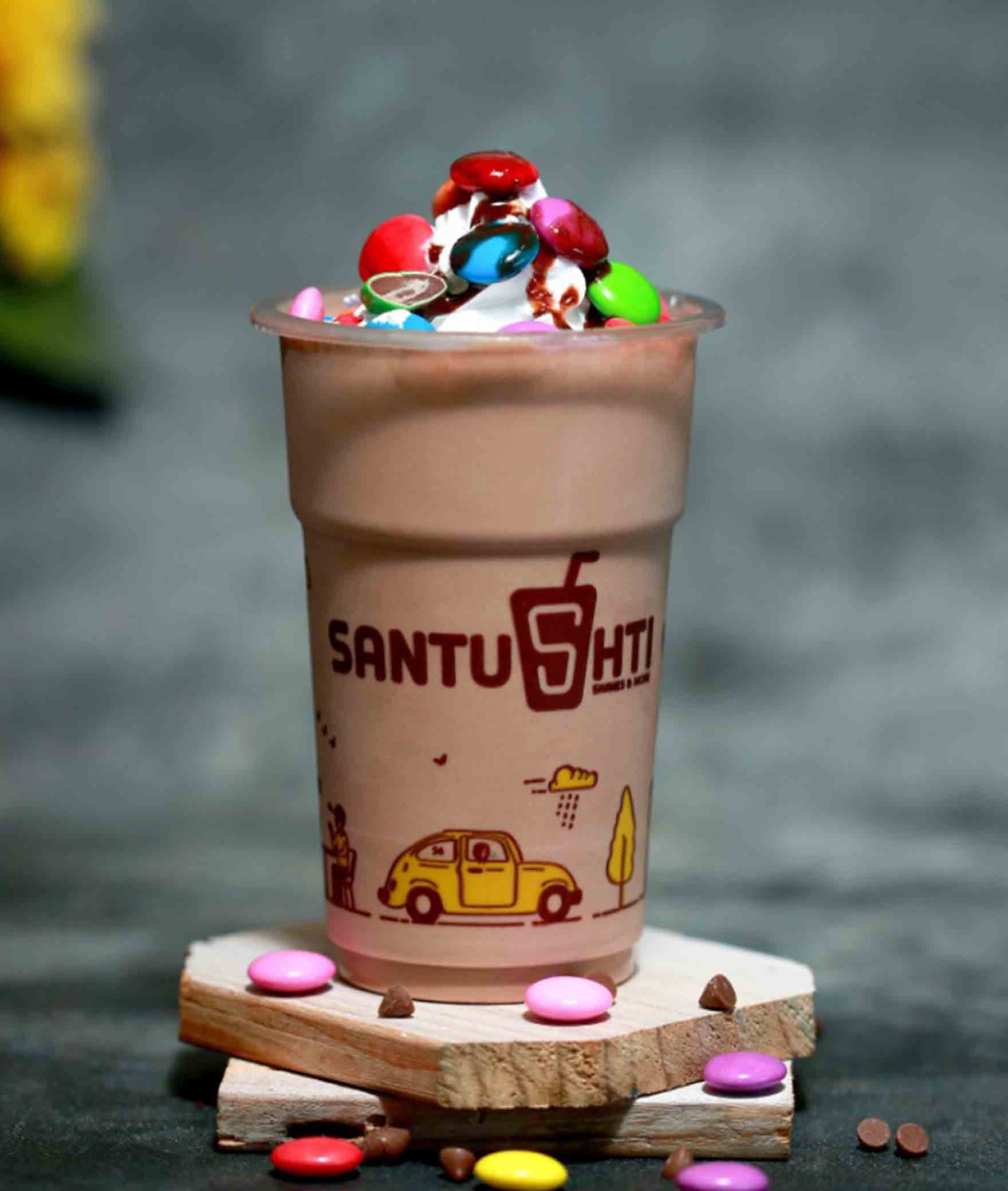 Santushti Shakes & More - Logo