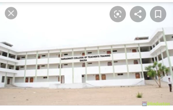 Saraswati B Ed College, Mansarover - Logo