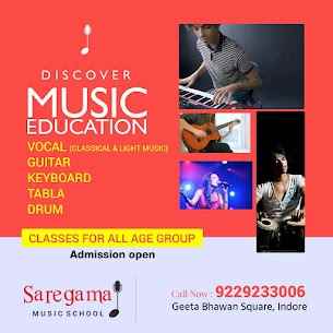 Saregama Music School - Cover photo
