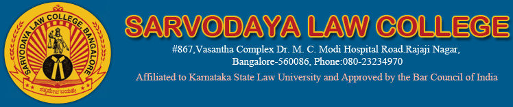 Sarvodaya Law College (SLC) - Logo