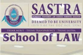 SASTRA University - School of Law - Logo