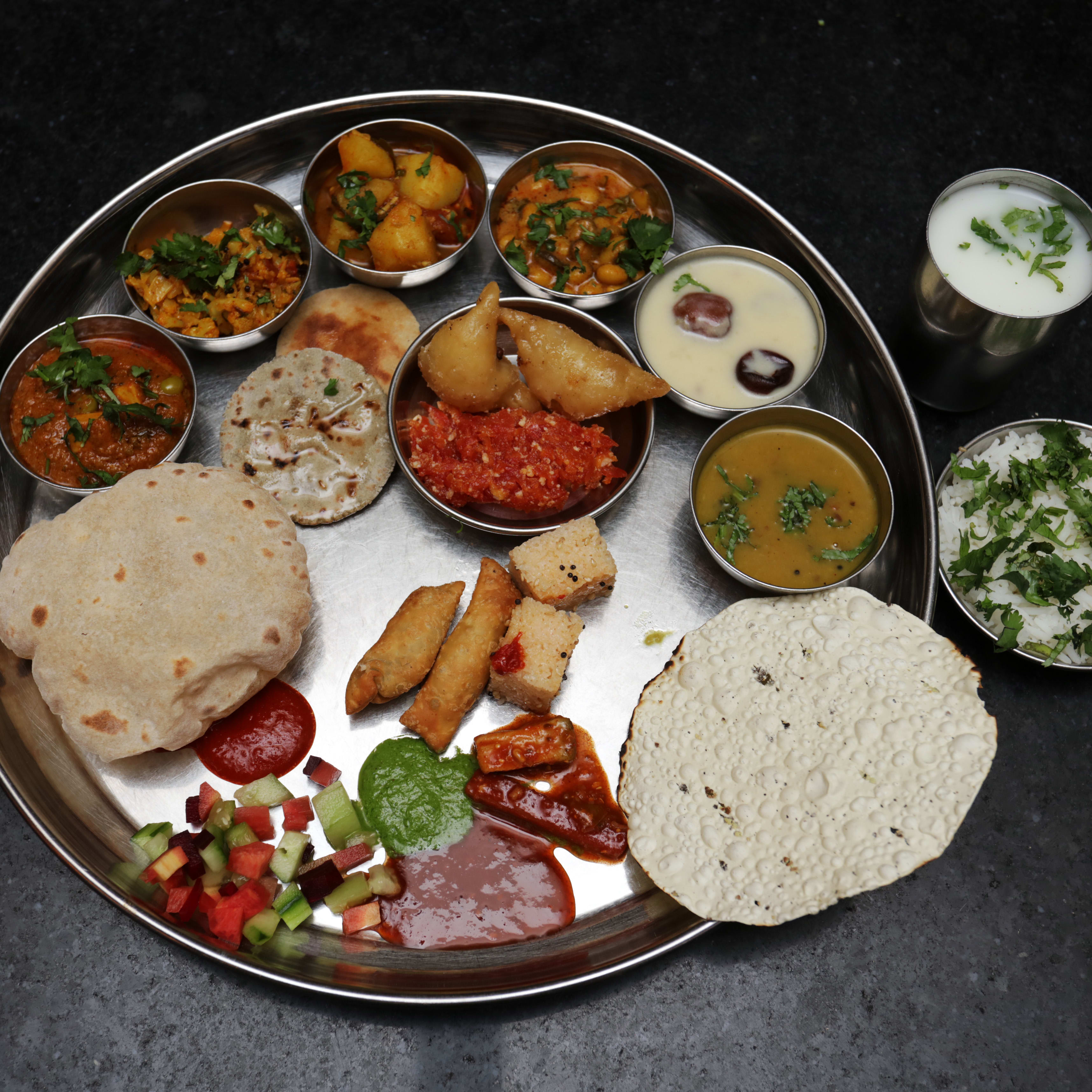 Sasumaa's Multicuisine Restaurant Gujarati Thali - Logo