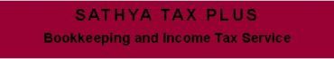 Sathya Tax Plus - Logo