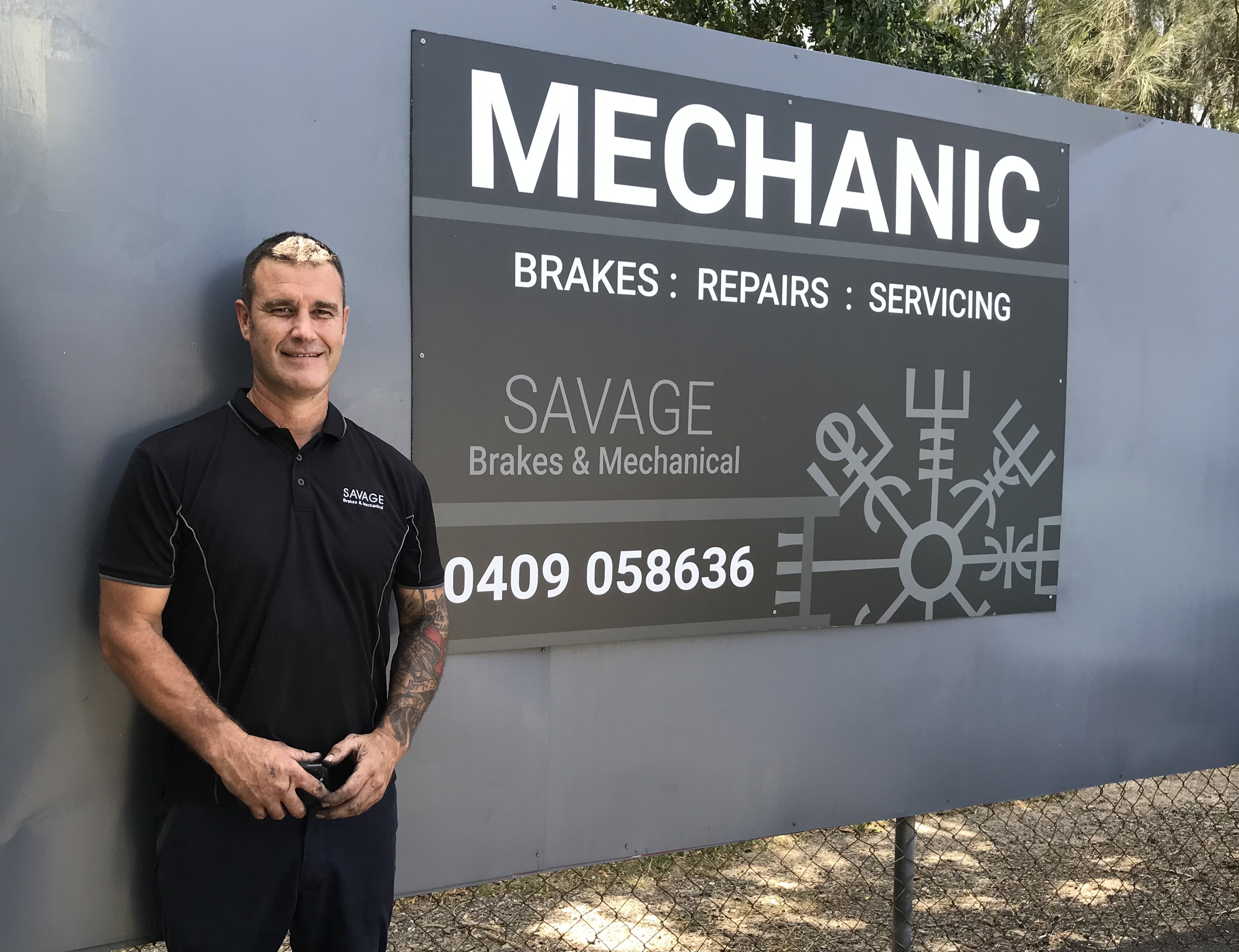 Savage Brakes & Mechanical - Logo
