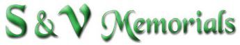 S&a;V Memorials - Logo