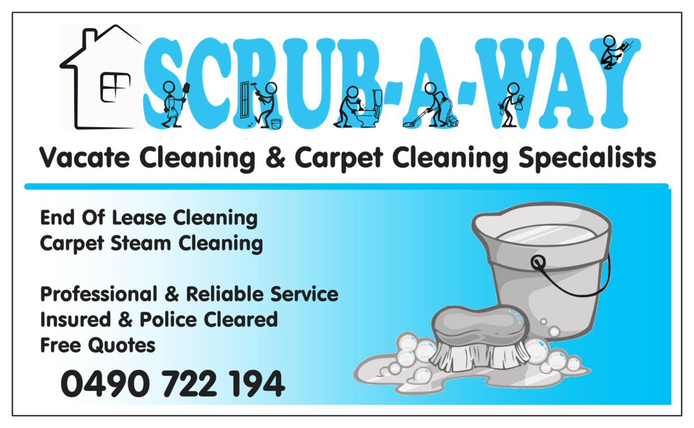 SCRUB-A-WAY - Cover photo