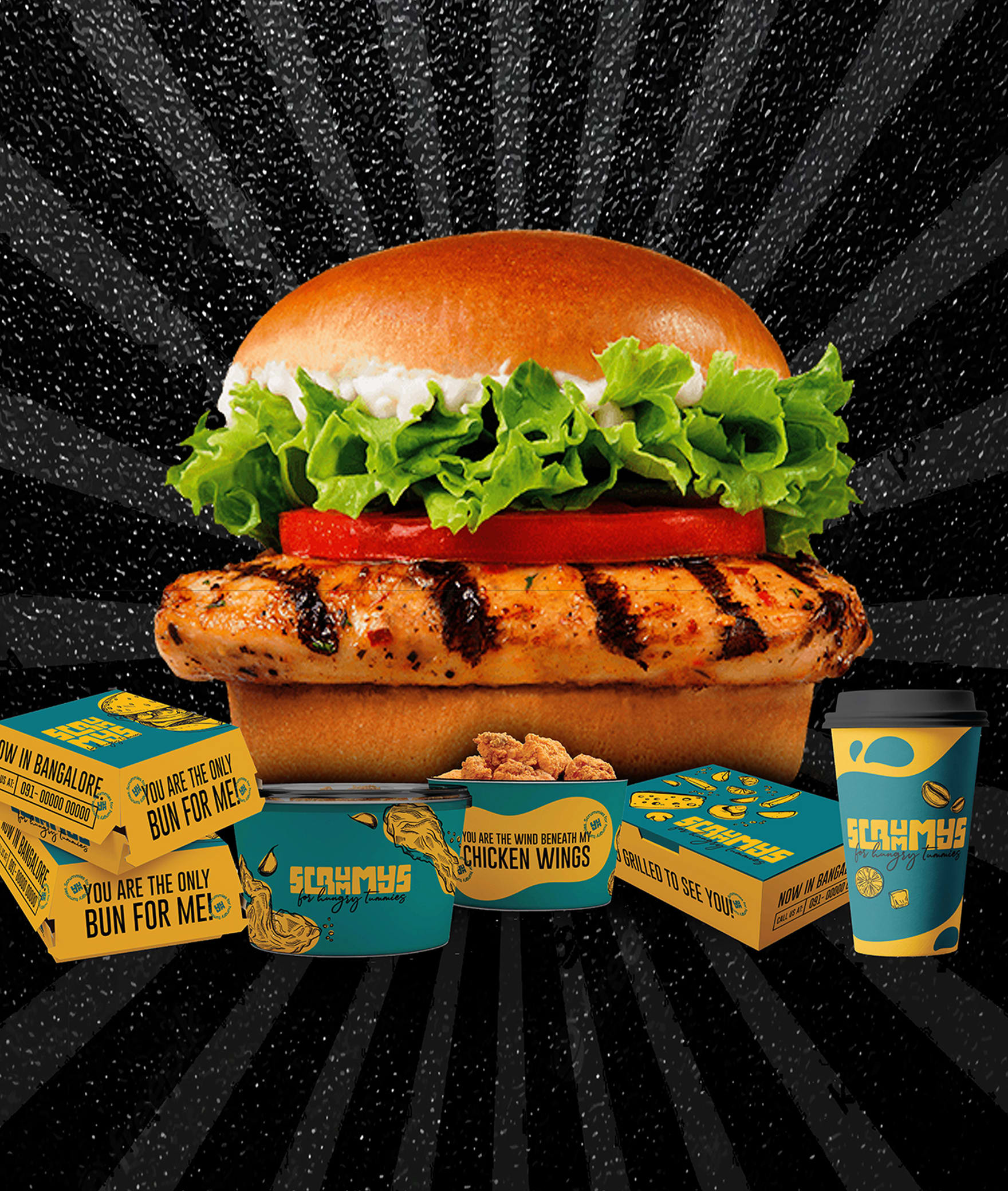 Scrummys Burger & Grill - Logo