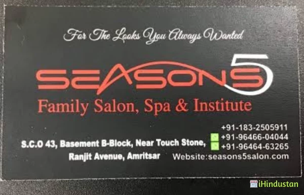 Seasons5 Salon and Institute - Logo
