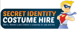 Secret Identity Costume Hire - Logo
