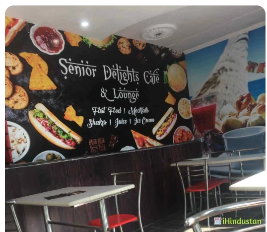 senior delight cafe & lounge, - Logo