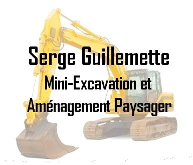 Serge Guillemette Mini-Excavation et Aménagement Paysag - Logo