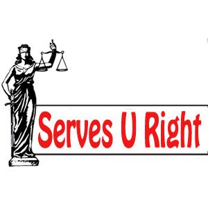 Serves U Right - Logo