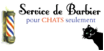 Service De Barbier Pour Chat - Logo