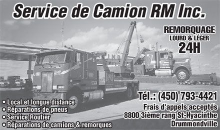 Service De Camion RM Inc - Logo