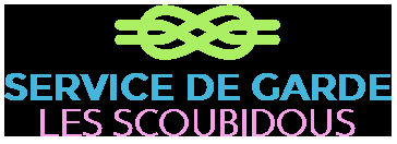 Service De Garde Les Scoubidous - Logo