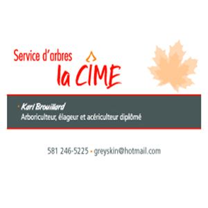 Services D&s;arbres la Cîme Enr. - Logo