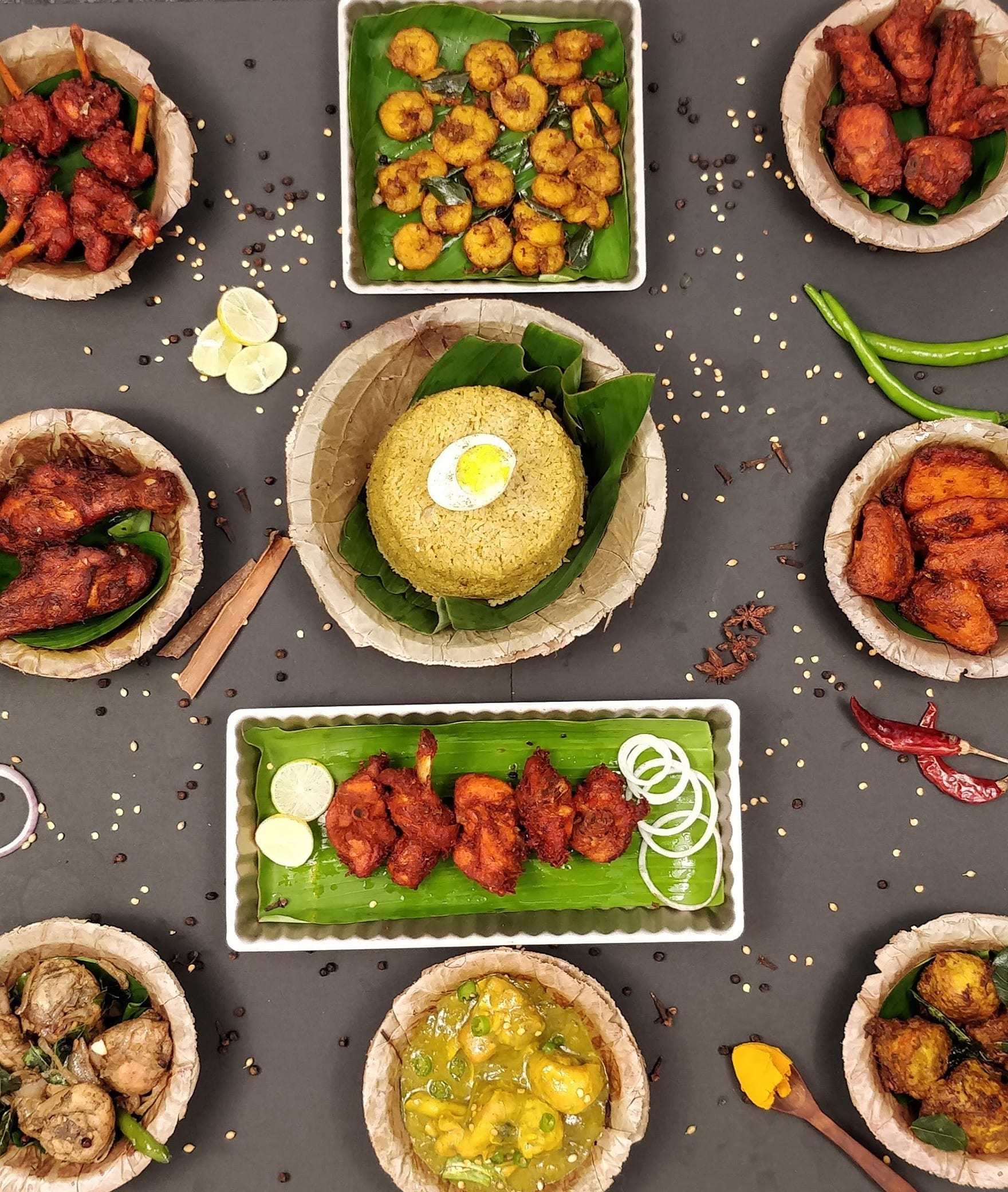 SGS Non Veg Gundu Palav - Logo