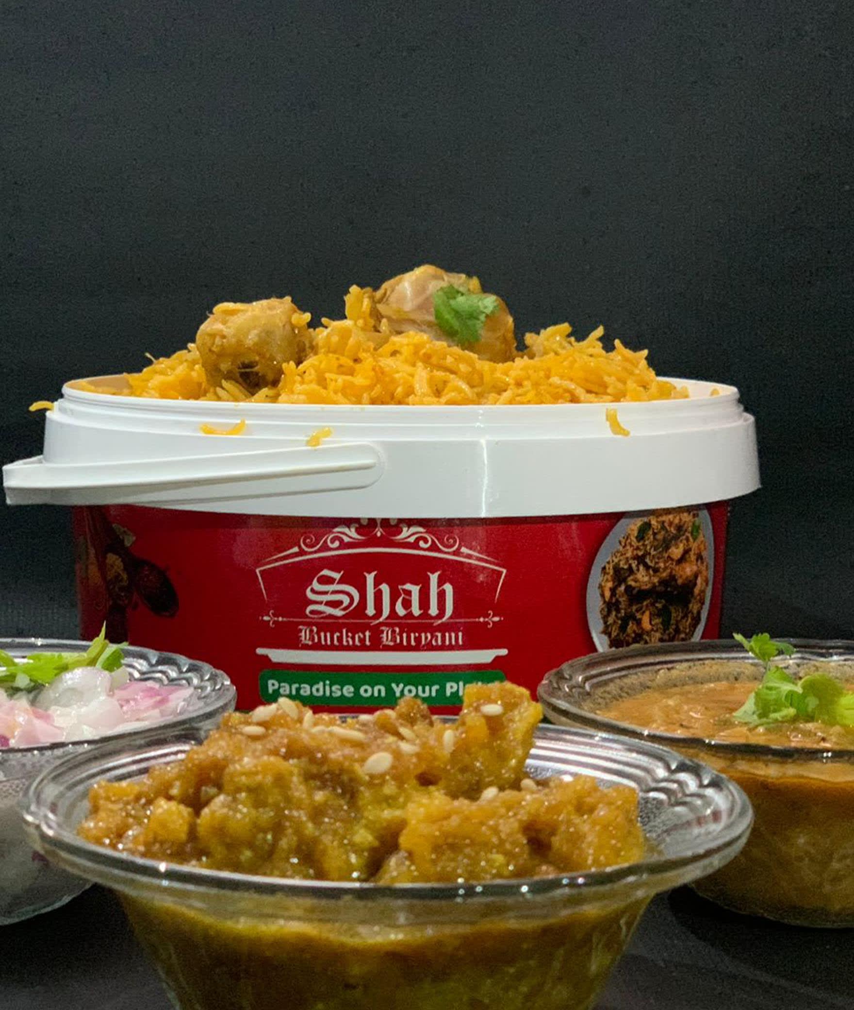 Shah Bucket Biryani - Logo