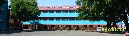 shanti nilaya high school dhamnod - Logo