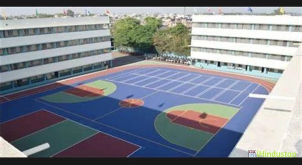 Shanti public senior School - Logo