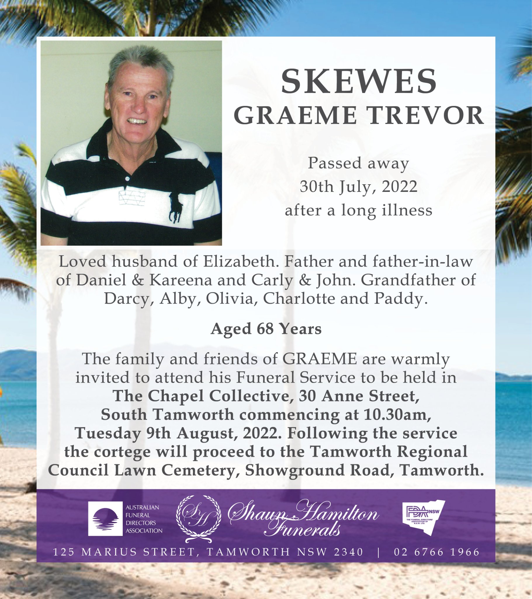 Shaun Hamilton Funerals - Cover photo