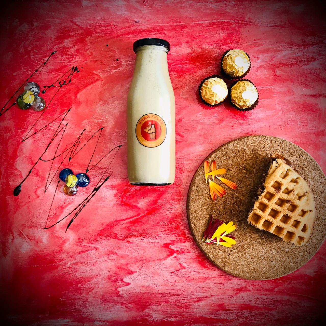 SHAWFFLES SHAKES & WAFFLES - Logo