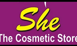 She - The Cosmetic Store - Logo
