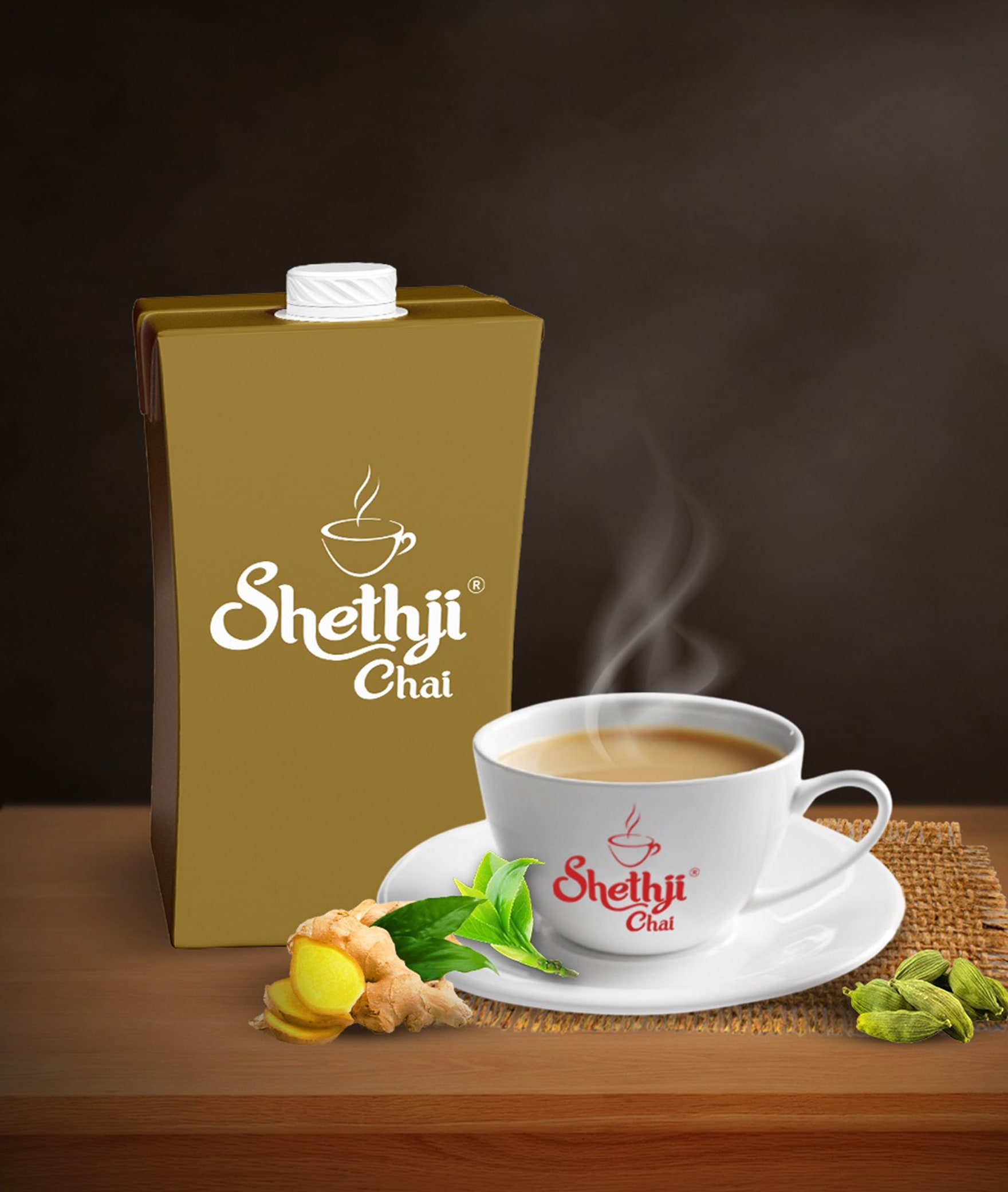 Shethji chai - Logo