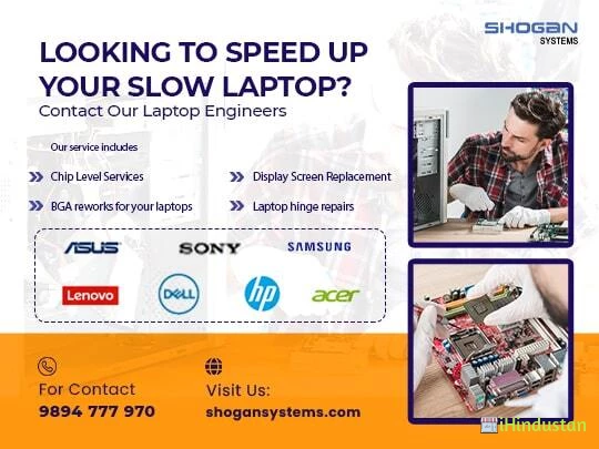 Shogan Systems Laptop Service Center in Coimbatore - Logo