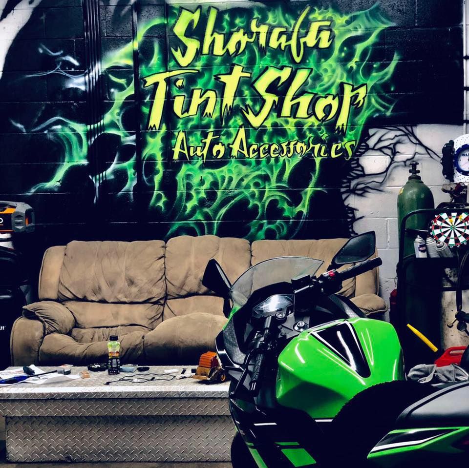 Shorafa Tint Shop &a; Auto Accessories - Logo