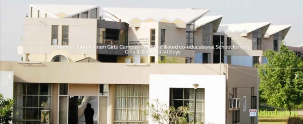 Shreevallabh Ashram's Smt. S P Patel School - Logo