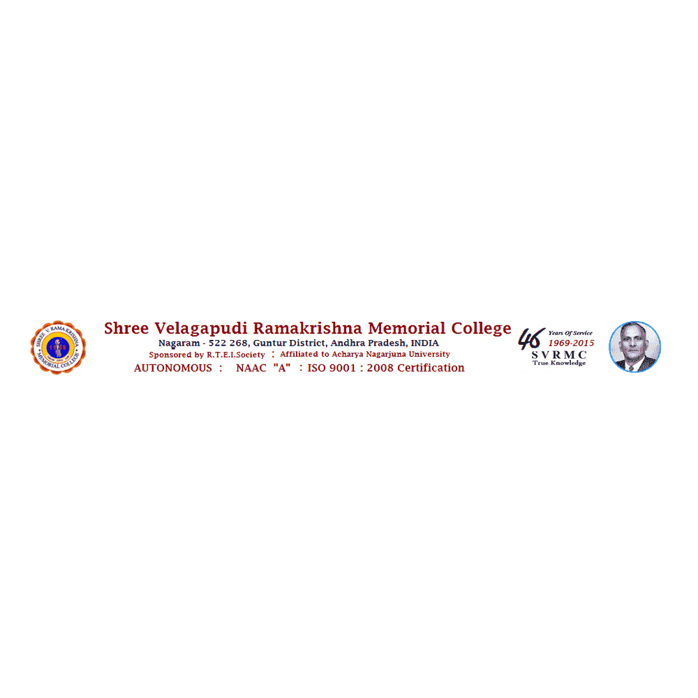 Shree Velagapudi Ramakrishna Memorial College (SVRMC) - Logo