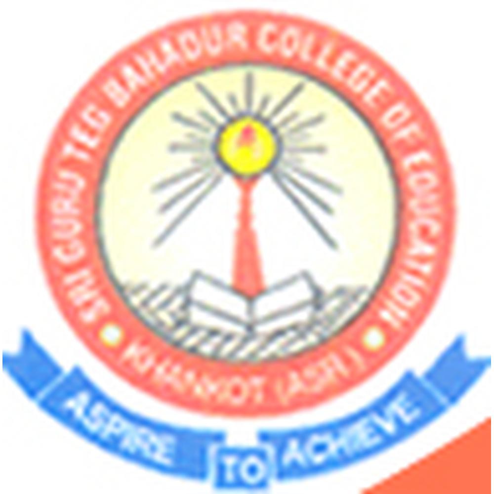 Shri Guru Teg Bahadur College of Education (SGTBCE) - Logo