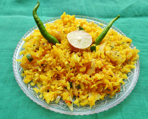Shri Krishna Poha Bhandar - Logo